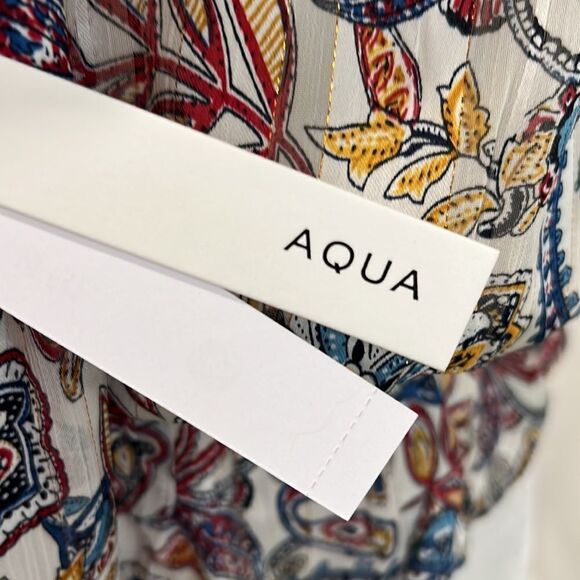 Bloomingdales Aqua Off the Shoulder Top - Picture 9 of 10